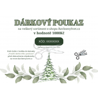 DÁRKOVÝ POUKAZ v hodnotě 1000Kč - VÁNOČNÍ