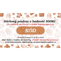 DÁRKOVÝ POUKAZ v hodnotě 500Kč - VÁNOČNÍ