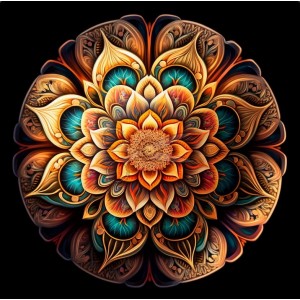 PANEL - velur č. 0063 MANDALA