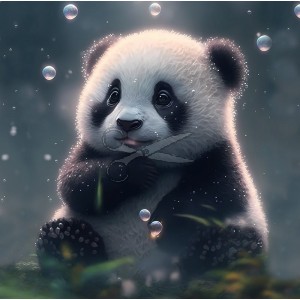 PANEL - velur č. 0086 PANDA